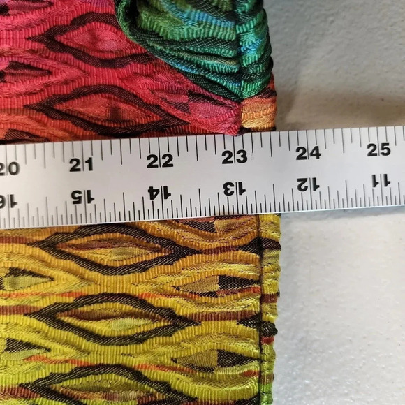 Chico's Women's Multi Color Oval Knit Collared Jacket Size XL - Picture 8 of 9